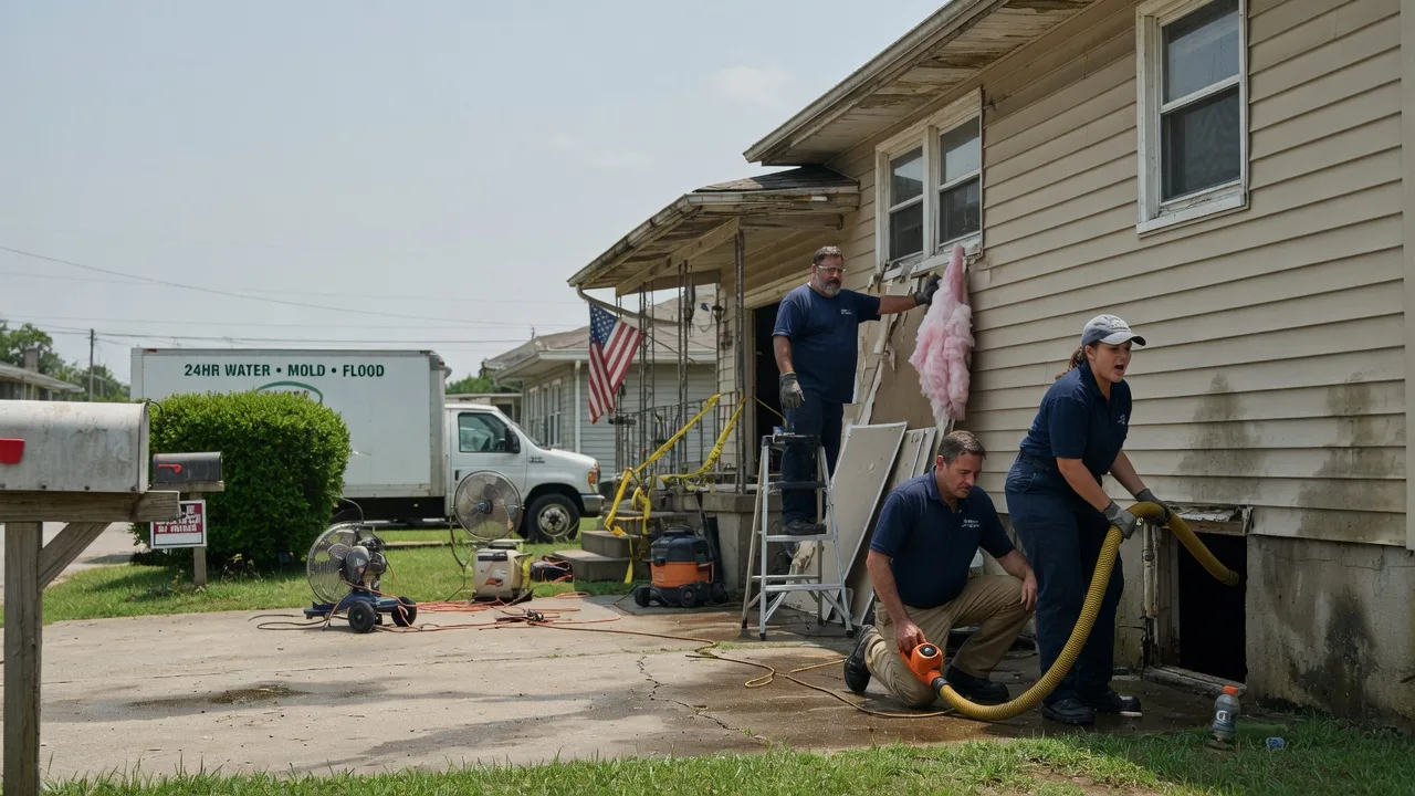 Water Damage Repair in Yoder, CO near me